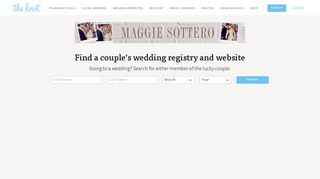 Wedding Registry Search and Website Finder - The Knot