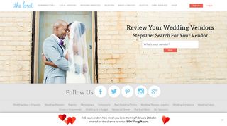 Review Your Wedding Vendors - The Knot