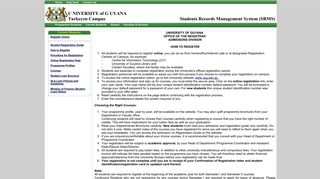 How to Register - Current Students Login