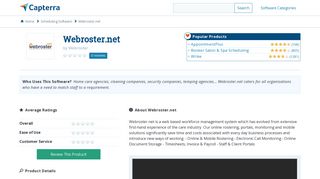 Webroster.net Reviews and Pricing - 2019 - Capterra