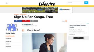 Sign Up For Xanga Free - Get Your Own Xanga Weblog - Lifewire