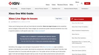 Xboxone Com Sign In Login and Support