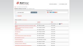 Xcel Careers Login - Xcel Energy Jobs