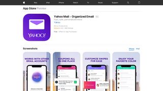 Yahoo Mail - Stay Organized on the App Store - iTunes - Apple