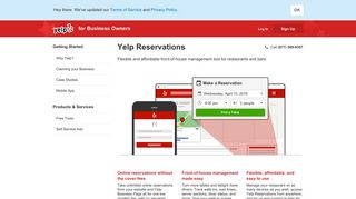 Yelp Reservations | Yelp for Business Owners