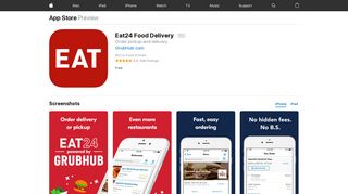 Eat24 Food Delivery on the App Store - iTunes - Apple