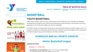Basketball - YMCA - Wichita Falls