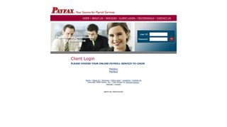 Payfax - Your Source For Payroll Services | Client Login