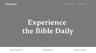 Experience the Bible Daily with the YouVersion