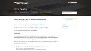 YouVersion | How to create an Event on Bible.com (Adm...