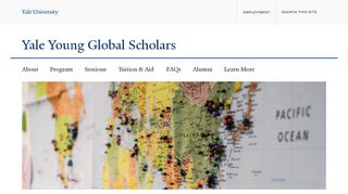 Yale Young Global Scholars: Welcome