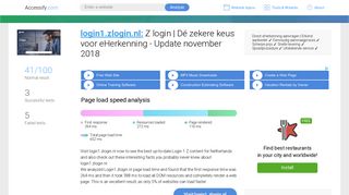 Access login1.zlogin.nl. Z login | Dé zekere keus voor eHerkenning ...