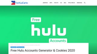 
                            5. 10+ Free Hulu Accounts Username and Password 2020 (100 ... - Hulu Account Portal Password 2018