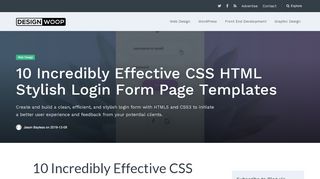 
                            8. 10 Incredibly Effective CSS HTML Stylish Login Form Page ... - Stulish Com Login