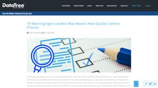 
                            6. 10 Warning Signs Lenders May Need a New Quality Control ... - Lender X Appraiser Portal