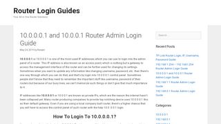 
                            9. 10.0.0.0.1 and 10.0.0.1 Router Admin Login Guide - 1.0 0.0 1 Portal