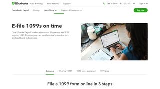 
                            8. 1099 E-File Service by Intuit | E-File with the IRS on Time
