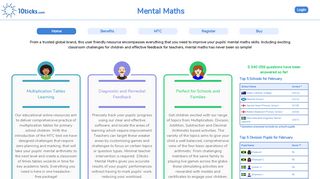 
                            2. 10ticks Mental Maths | Online Maths Practice - 10 Ticks Portal