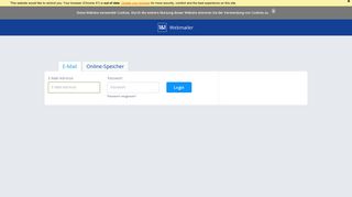 
                            3. 1&1 E-Mail und Online-Speicher – Webmailer Login - 1and1 Mailxchange Portal
