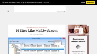 
                            7. 16 Mail2web.com Alternatives & Similar Websites – Top Best ... - Mai2web Login