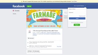
                            2. 17th Annual FarmAde at the UBC Farm - Facebook - Ubc Farm Volunteer Portal