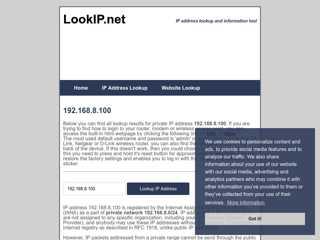 
                            5. 192.168.8.100 - Private Network | IP Address Information ...