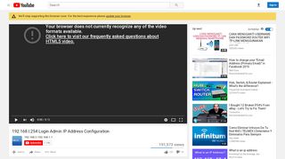 
                            7. 192.168.l.254 Login Admin IP Address Configuration - YouTube