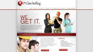 1st Class Staffing - Home