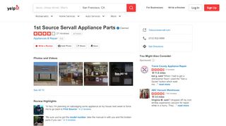 
1st Source Servall Appliance Parts - 10 Photos & 21 Reviews ...  
