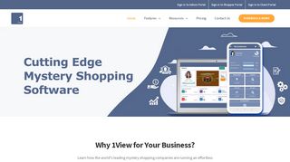 1View: Cutting Edge Mystery Shopping Software - Channelplay Portal