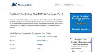 
                            2. 2018 First Health Part D Value Plus (PDP) S5768-128 By First ... - First Health Part D Value Plus Portal