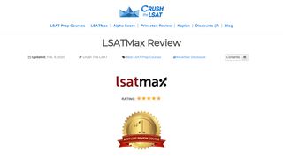 
                            8. 2019 LSATMax Prep Course Review [READ BEFORE BUYING] - Lsatmax Portal