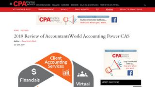 2019 Review of AccountantsWorld Accounting Power CAS ... - Accountants Office Payroll Relief Portal