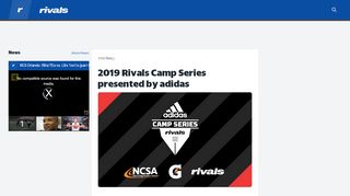 
                            2. 2019 Rivals Camp Series presented by adidas - Rivals.com - Rivals Camp Sign Up