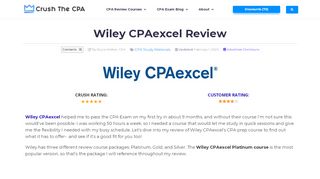 
                            6. 2019 Wiley CPAexcel Review [$484 OFF Coupon + Expert ... - Wiley Efficient Learning Cpa Portal