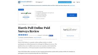 
                            8. 2020 Harris Poll Online Reviews: Paid Surveys - Sign Up Harris Poll