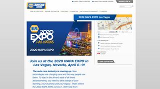 
                            9. 2020 NAPA EXPO Las Vegas | NAPA AutoCare - Inside Gpc Portal