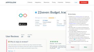 
22seven: Budget, track & save App Store Review ASO ...  

