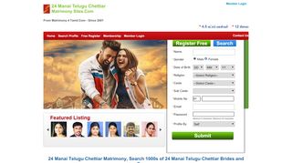 
24 Manai Telugu Chettiar Matrimony  
