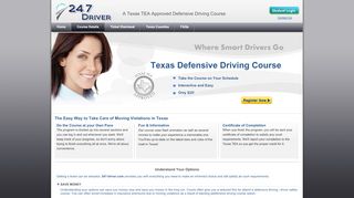 
247-driver.com - Defensive Driving Course Details  
