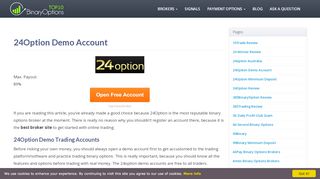 
                            3. 24Option Demo Trading Account - How do I get one - 24option Demo Portal