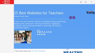 
                            1. 25 Best Websites for Teachers | Scholastic - Teacher Sites School World Portal