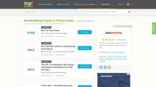 
                            4. 25% off AutoAnything Promo Codes, Coupons & Deals - Jan ... - Autoanything Email Sign Up
