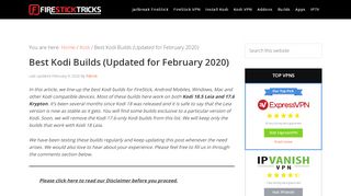 
                            6. 27 Best Kodi Builds for FireStick, Android and PC [Jan 2020] - Paradox Kodi Portal