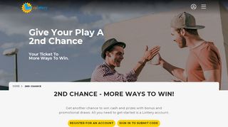 
2nd Chance | California State Lottery
