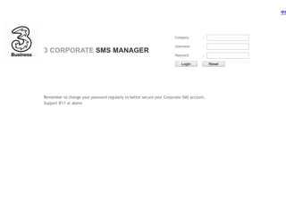 
                            7. 3 CORPORATE SMS MANAGER