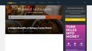 
                            16. 3 Unique Benefits of Being a Caviar Driver - Ridester - Caviar Driver Sign In