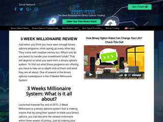 
                            1. 3 Week Millionaire System - Clever SCAM or Honest?