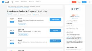 
                            4. 30% Off Juno Promo Code | Save $100 w/Best Code for Jan '20 - Juno Sign Up Code