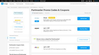 
                            7. 30% Off Partmaster Promo Code | Save $100 | Jan '20 Top Code - Partmaster Portal